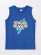 Comfortable Fit Crew Neck Printed Boy's Tank Top